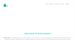 Desktop Screenshot of gardenfilms.net